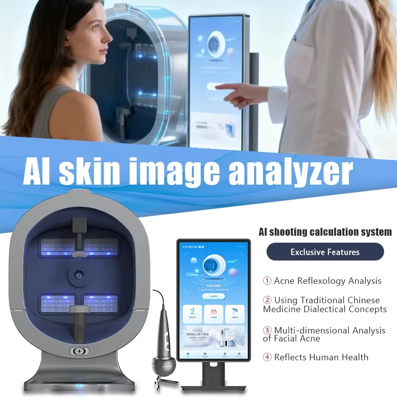 Professional 3D Facial X5 Camera Scanner UV Skin and Hair Analysis Measuring Machine Digital Facial Scanner Skin Analyzer
Professional 3D Facial X5 Camera Scanner UV Skin and Hair Analysis Measuring Machine Digital Facial Scanner Skin Analyzer