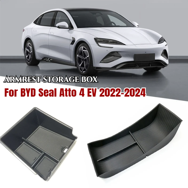 Автомобильный органайзер для BYD Seal Atto 4 EV 2022 ~ 2024 2023, держатель для упаковки мелочей, центральный подлокотник, лоток для хранения, аксессуары 
Автомобильный органайзер для BYD Seal Atto 4 EV 2022 ~ 2024 2023, держатель для упаковки мелочей, центральный подлокотник, лоток для хранения, аксессуары