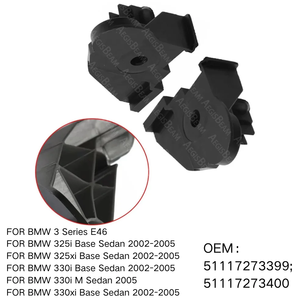 Front Bumper Retainer Bracket Spacer Support FOR BMW 3 Series E46 325i 325xi 330i 330xi Base M Sedan 2002-2005 51117030619
Front Bumper Retainer Bracket Spacer Support FOR BMW 3 Series E46 325i 325xi 330i 330xi Base M Sedan 2002-2005 51117030619