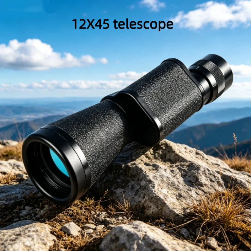 12 * 45 Beigoshi Monocular Telescope for Outdoor Travel and Sightseeing Portable Professional High-definition Telescope
12 * 45 Beigoshi Monocular Telescope for Outdoor Travel and Sightseeing Portable Professional High-definition Telescope