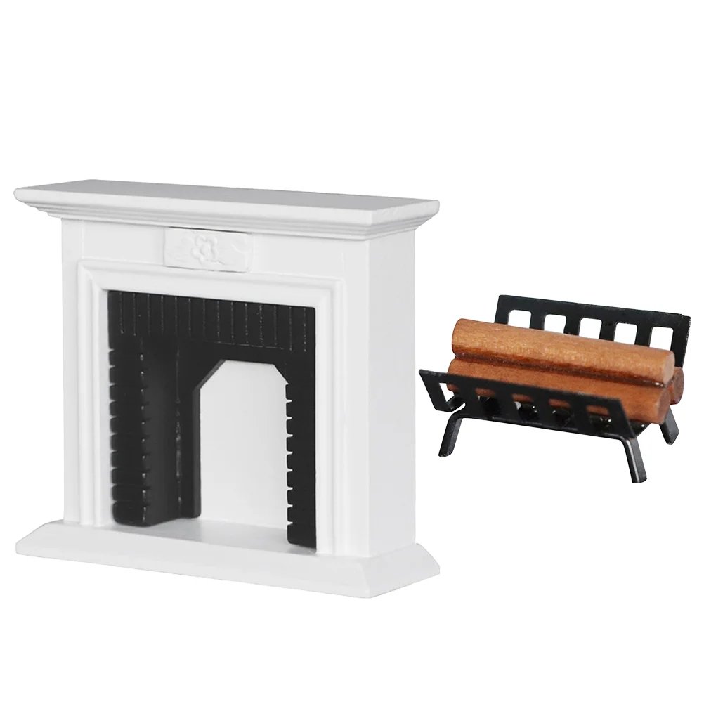 Furniture Model Miniature Fireplace Wooden Toy Simple Perfect Decoration 1:12 Household Ornament Realistic Firewood Room Size
Furniture Model Miniature Fireplace Wooden Toy Simple Perfect Decoration 1:12 Household Ornament Realistic Firewood Room Size