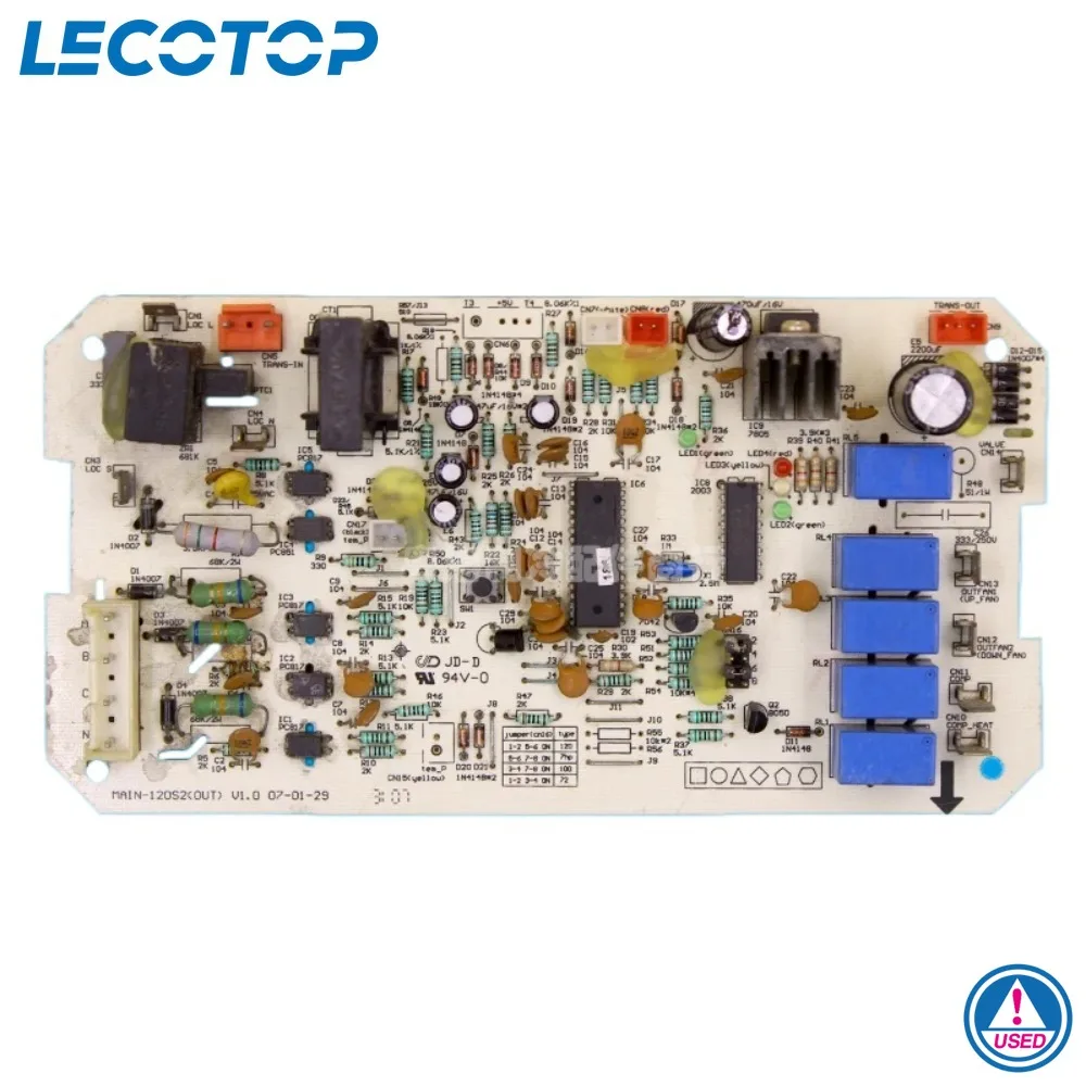 MAIN-120S2 (выход) печатная плата KF-120W/S570L плата управления наружным блоком для запасных частей для кондиционера Midea
MAIN-120S2 (выход) печатная плата KF-120W/S570L плата управления наружным блоком для запасных частей для кондиционера Midea