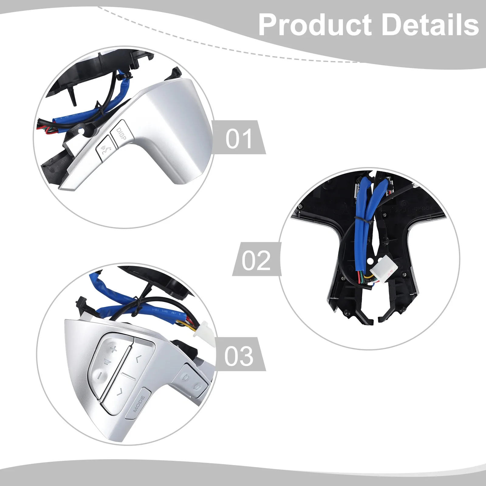Functional Steering Wheel Button Switch for Toyota For Hilux (11 13) Connects Easily with Existing Wiring Harnesses
Functional Steering Wheel Button Switch for Toyota For Hilux (11 13) Connects Easily with Existing Wiring Harnesses