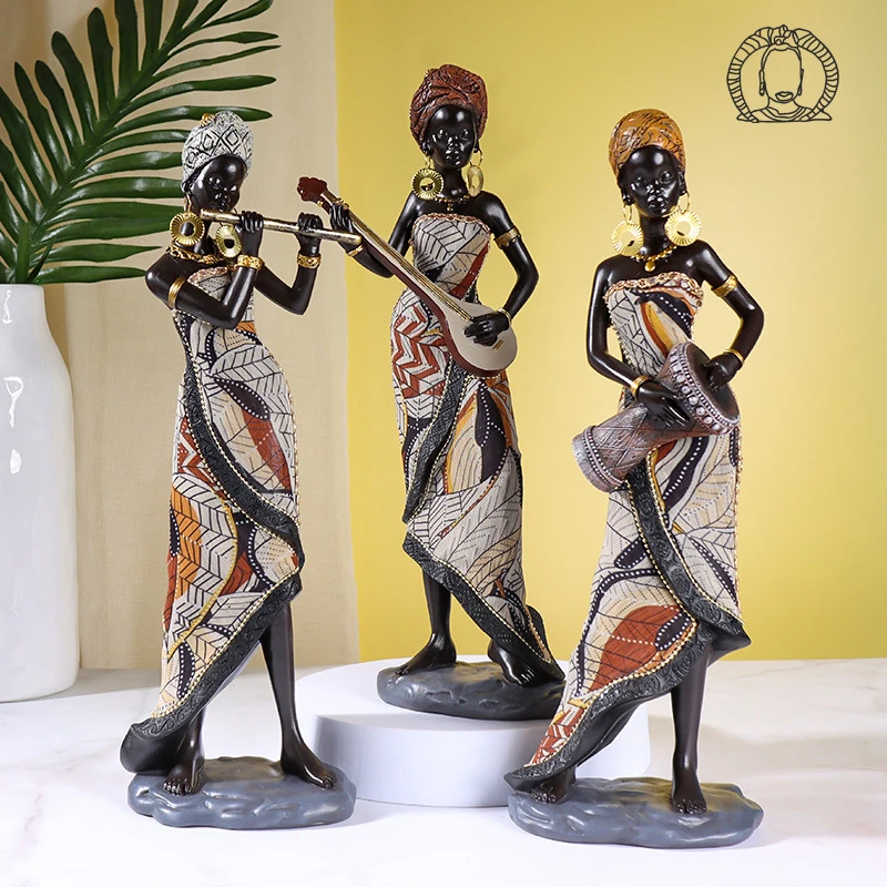 Retro Craft Ornament Sculpture Cabinet Porch Resin Drum Musician Statue Modern Art Figure Living Room Office Interior Decoration
Retro Craft Ornament Sculpture Cabinet Porch Resin Drum Musician Statue Modern Art Figure Living Room Office Interior Decoration