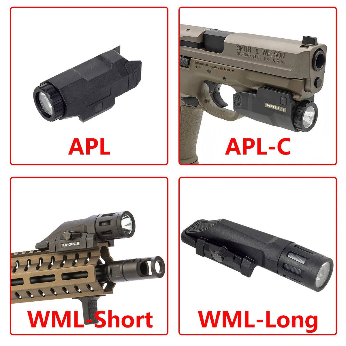 INFORCE WML GEN2 APL Airsoft Weapons Flashlight Nylon Tactical Strobe Scout LED Light Fit 20mm Rail Hunting Flashlight
INFORCE WML GEN2 APL Airsoft Weapons Flashlight Nylon Tactical Strobe Scout LED Light Fit 20mm Rail Hunting Flashlight