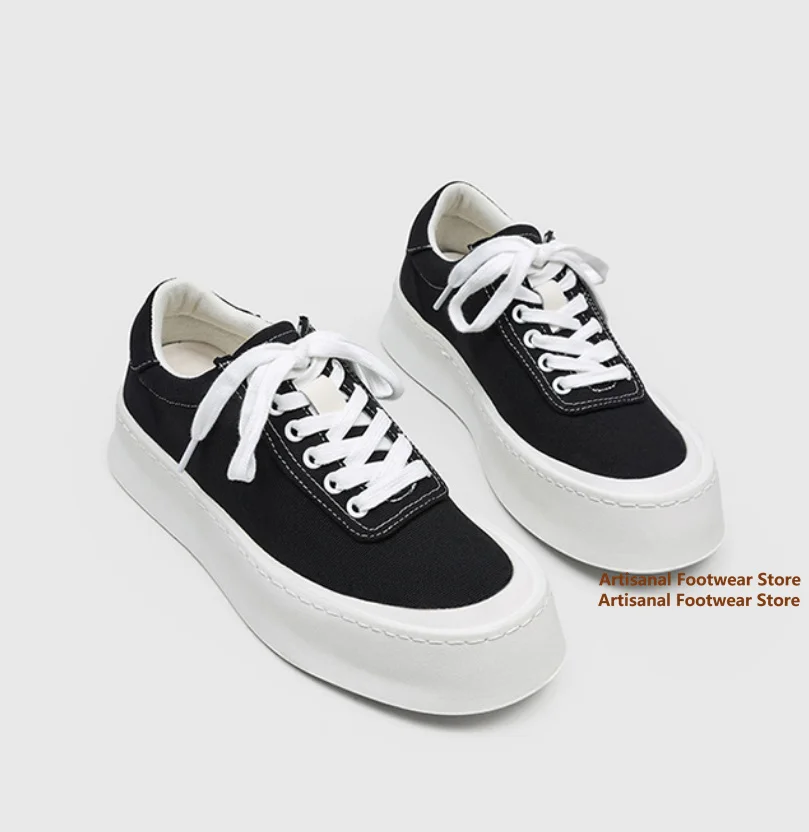 Black/apricot Canvas Board Shoes for Men Summer Breathable Casual Shoes Trendy Thick Soled Height Increasing Lace-Up Men's Shoes
Black/apricot Canvas Board Shoes for Men Summer Breathable Casual Shoes Trendy Thick Soled Height Increasing Lace-Up Men's Shoes