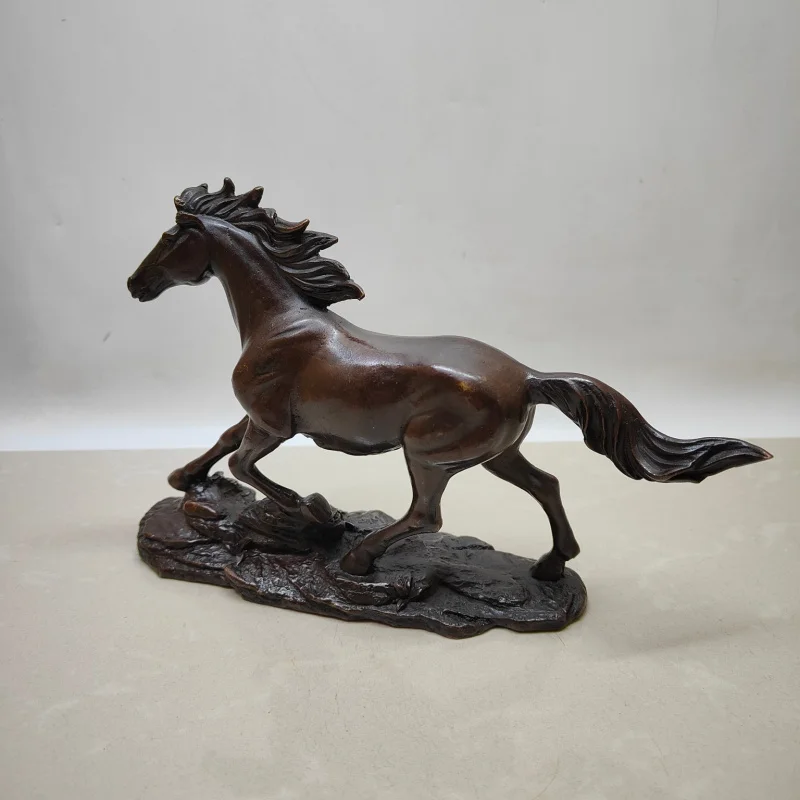 Zodiac Ornament, Bronze Prairie Horse, Home and Office Desk Decoration, Collectible Craft
Zodiac Ornament, Bronze Prairie Horse, Home and Office Desk Decoration, Collectible Craft