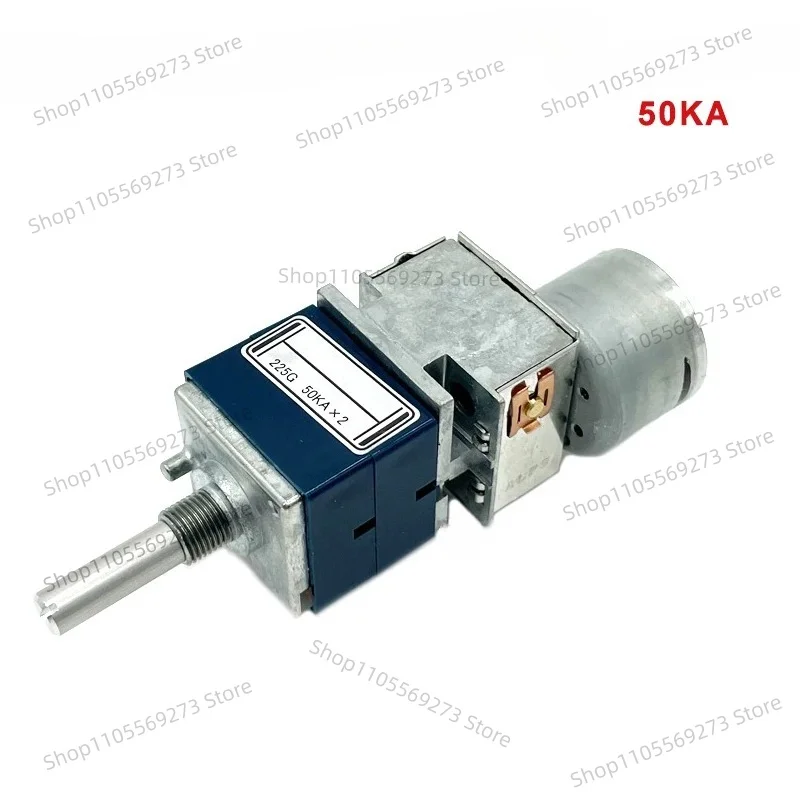 RK27 Motorized Potentiometer 50K Ohm Dual Gang 6 Pin Variable Resistor for Audio
RK27 Motorized Potentiometer 50K Ohm Dual Gang 6 Pin Variable Resistor for Audio