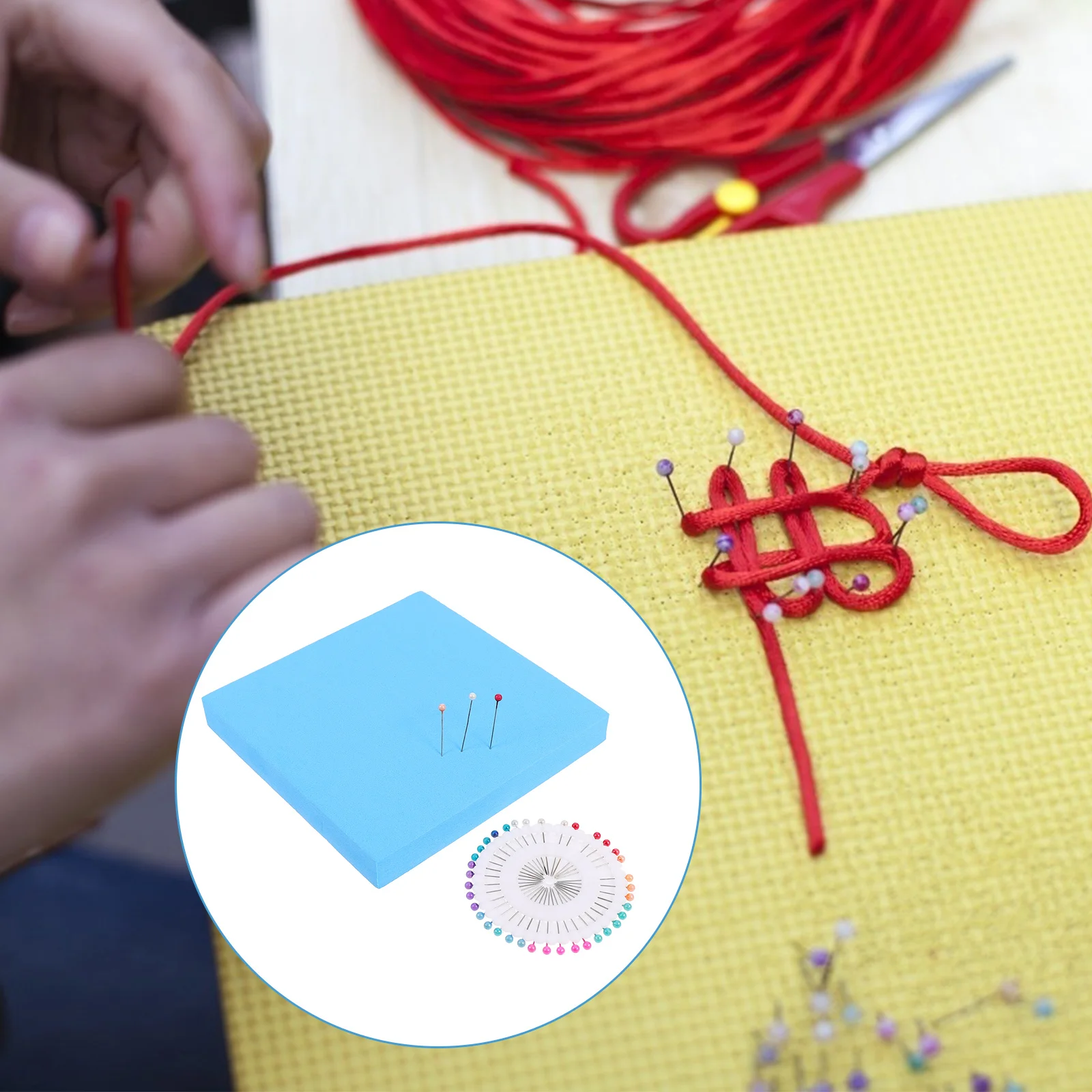 Braiding Board 15cm Square Weaving Plate With Pin For Disk Handmade Cord Weaving Craft Tool
Braiding Board 15cm Square Weaving Plate With Pin For Disk Handmade Cord Weaving Craft Tool