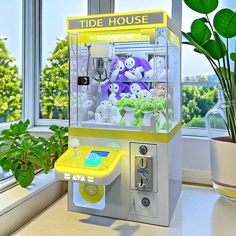 Коммерческий мини-автомат-кран с монетоприемником для выдачи призов, аркадная игра для торговых центров/развлекательных комплексов, для небольших плюшевых игрушек
Коммерческий мини-автомат-кран с монетоприемником для выдачи призов, аркадная игра для торговых центров/развлекательных комплексов, для небольших плюшевых игрушек