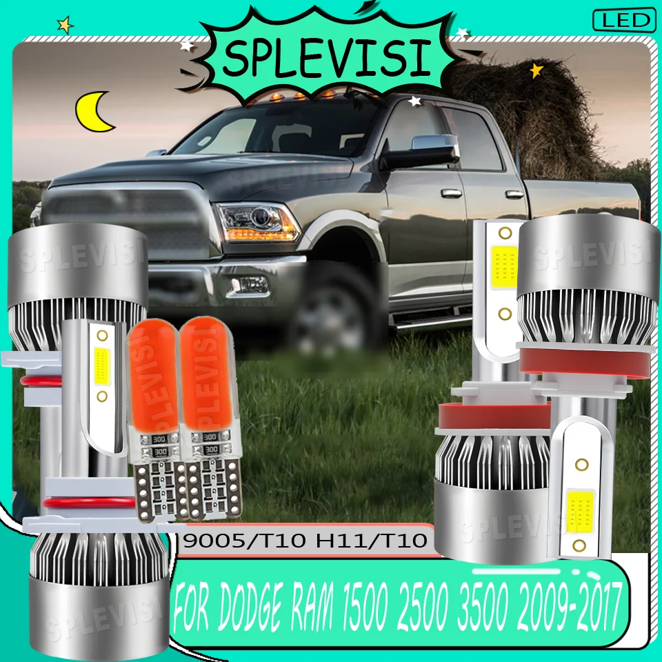 Safe Driving High-Quality LED Bulbs Headlight CSP Chips For DODGE RAM 1500 2500 3500 2009 2010 2011 2012 2013 2014 2015-2017
Safe Driving High-Quality LED Bulbs Headlight CSP Chips For DODGE RAM 1500 2500 3500 2009 2010 2011 2012 2013 2014 2015-2017