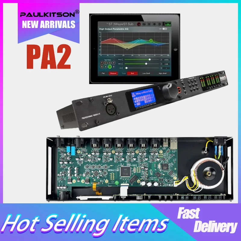 PA2 VENU360 Professional Digital Audio Feedback Suppressor Crossover Matrix Processor Stage Performance Speaker Management Syste
PA2 VENU360 Professional Digital Audio Feedback Suppressor Crossover Matrix Processor Stage Performance Speaker Management Syste