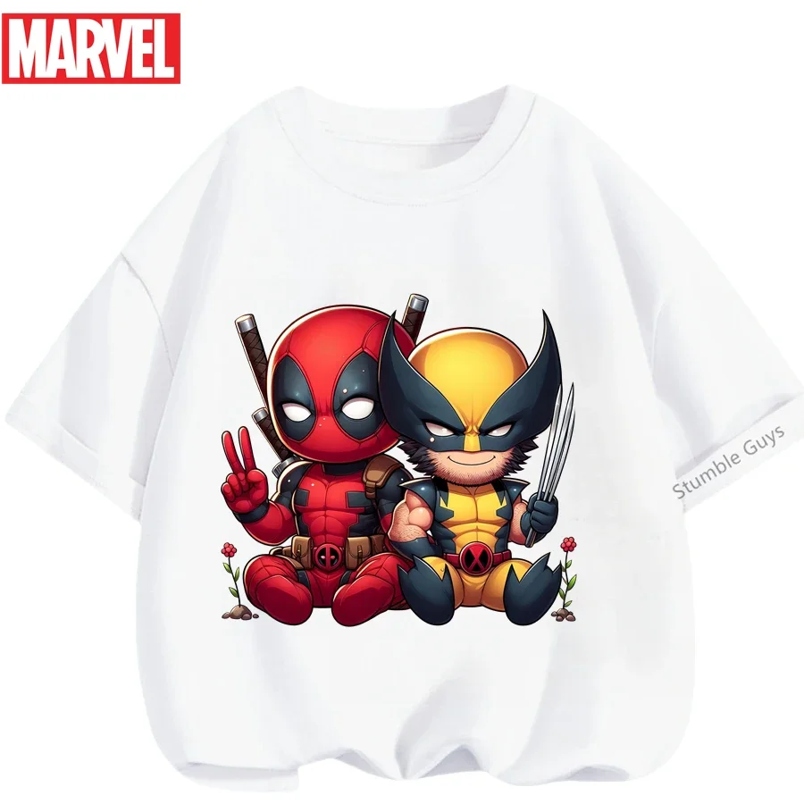 Футболка с изображением супергероев Marvel для мальчиков, летняя детская футболка из мягкого хлопка с короткими рукавами и рисунком Avengers
Футболка с изображением супергероев Marvel для мальчиков, летняя детская футболка из мягкого хлопка с короткими рукавами и рисунком Avengers