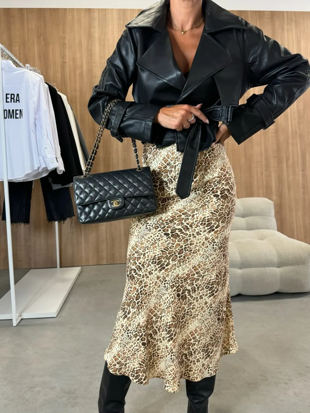 Women's Leopard Print High Waist Midi Skirt Elegant A Line Skirt With Side Slit For Party Club Daily Wear
Women's Leopard Print High Waist Midi Skirt Elegant A Line Skirt With Side Slit For Party Club Daily Wear