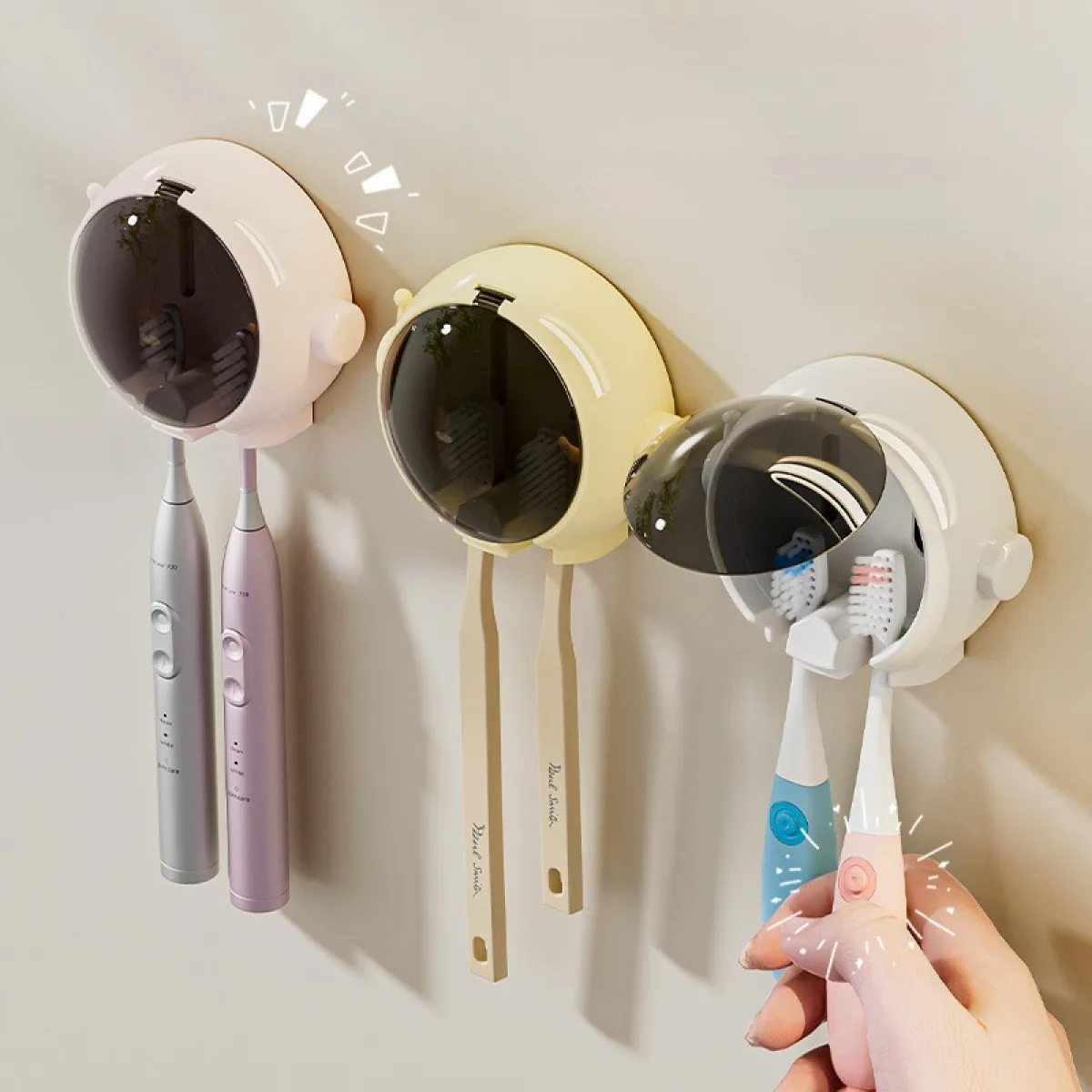 Toothbrush Holder Non Perforated Wall Mounted Electric Toothbrush Storage Rack Bathroom and Toilet Storage Rack
Toothbrush Holder Non Perforated Wall Mounted Electric Toothbrush Storage Rack Bathroom and Toilet Storage Rack