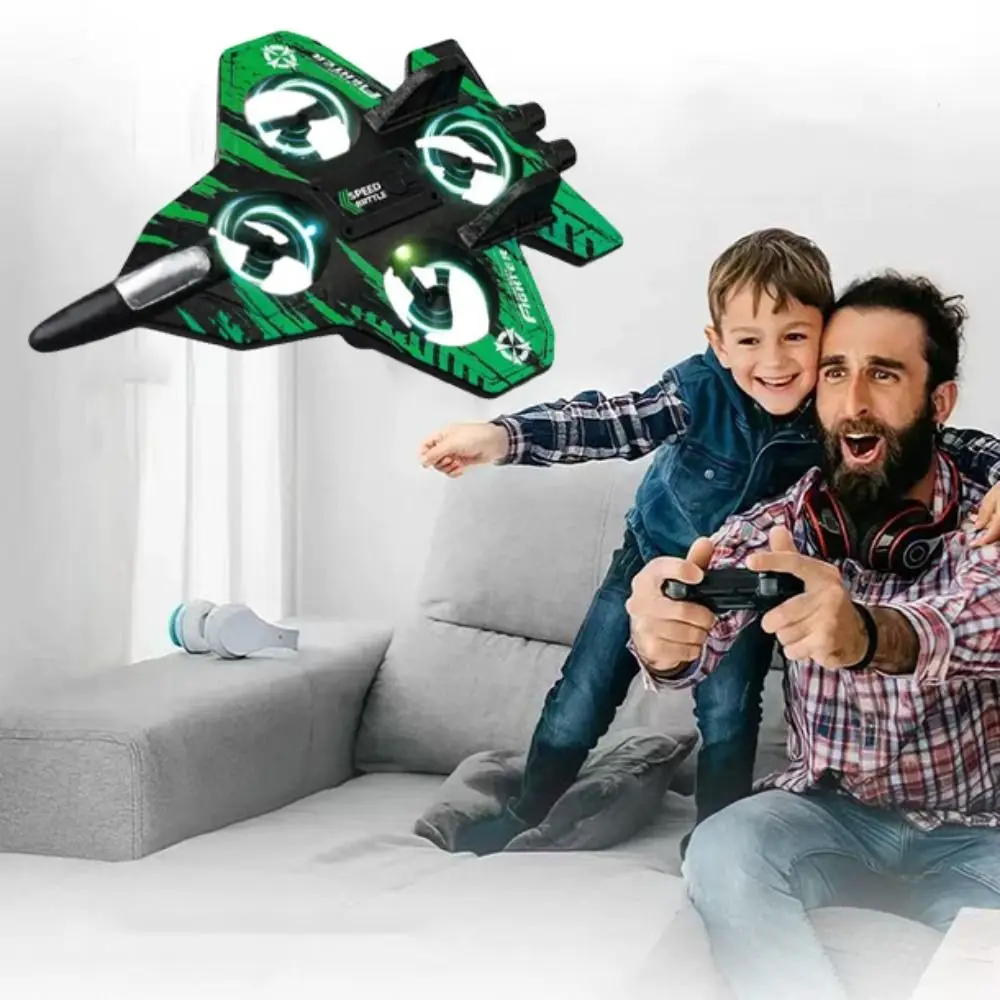 EPP Foam Remote Control Foam Fighter RC Drones Rechargeable Four Motor Helicopter Toy with Light Portable RC Hobby Jet Plane
EPP Foam Remote Control Foam Fighter RC Drones Rechargeable Four Motor Helicopter Toy with Light Portable RC Hobby Jet Plane