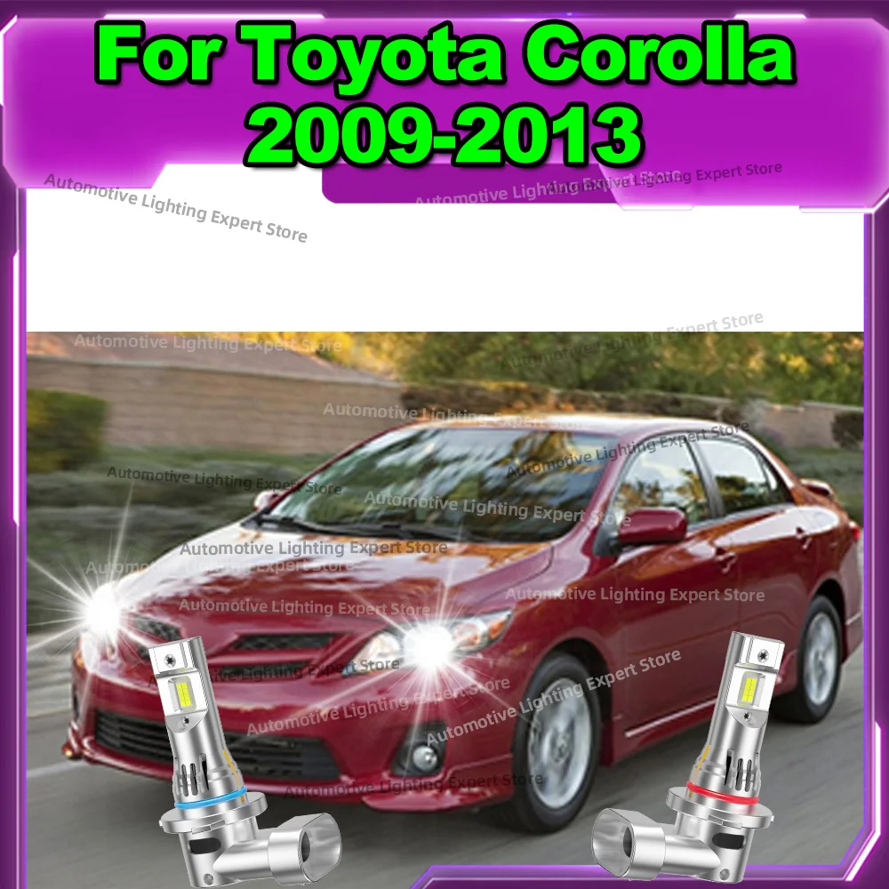 2/4Pcs LED Headlight CANBUS 30000LM Plug and Play Auto Lamp 6000K For Toyota Corolla 2009 2010 2011 2012 2013
2/4Pcs LED Headlight CANBUS 30000LM Plug and Play Auto Lamp 6000K For Toyota Corolla 2009 2010 2011 2012 2013
