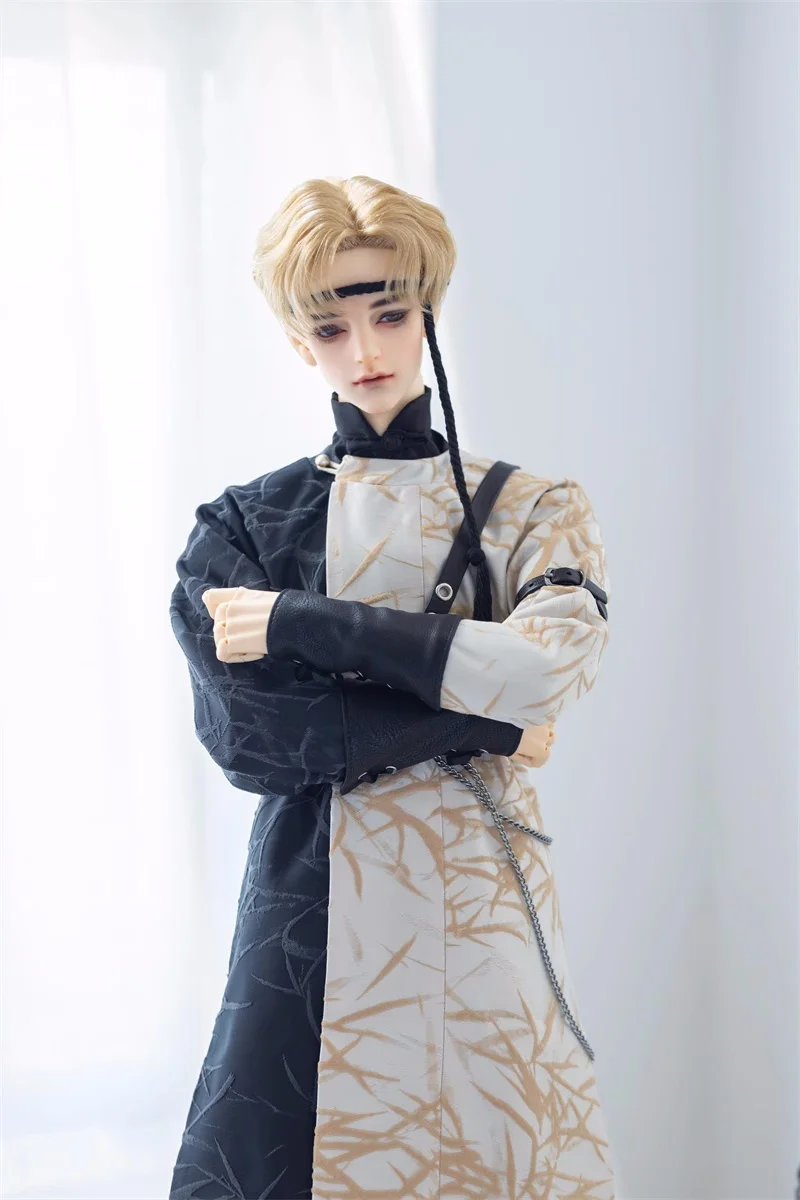 BJD Doll Boys Baby Clothes 68 Uncle Color Match Handsome Cool Ancient New Chinese Style Dial Buckle Robe Sets Accessories
BJD Doll Boys Baby Clothes 68 Uncle Color Match Handsome Cool Ancient New Chinese Style Dial Buckle Robe Sets Accessories