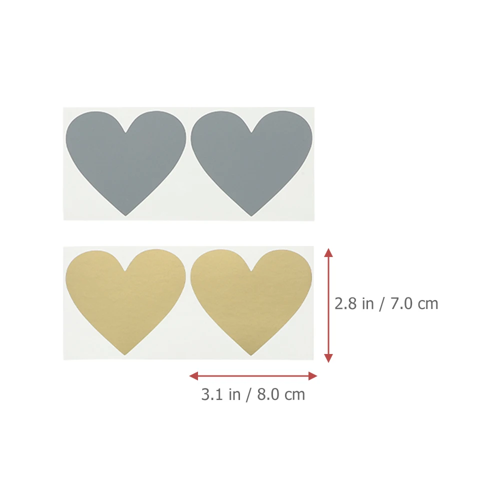 40 Pcs Heart Shaped Scratch Off Stickers Secret Valentine Scrapbook Decor Mini Peel Stick Labels for Kids Game
40 Pcs Heart Shaped Scratch Off Stickers Secret Valentine Scrapbook Decor Mini Peel Stick Labels for Kids Game