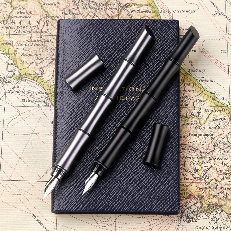 Balaoye Titanium Alloy Fountain Pen Schmidt Bamboo Knot Design Authentic Stationery F/M 0.5/0.7 Collection Calligraphy Pen Gifts
Balaoye Titanium Alloy Fountain Pen Schmidt Bamboo Knot Design Authentic Stationery F/M 0.5/0.7 Collection Calligraphy Pen Gifts
