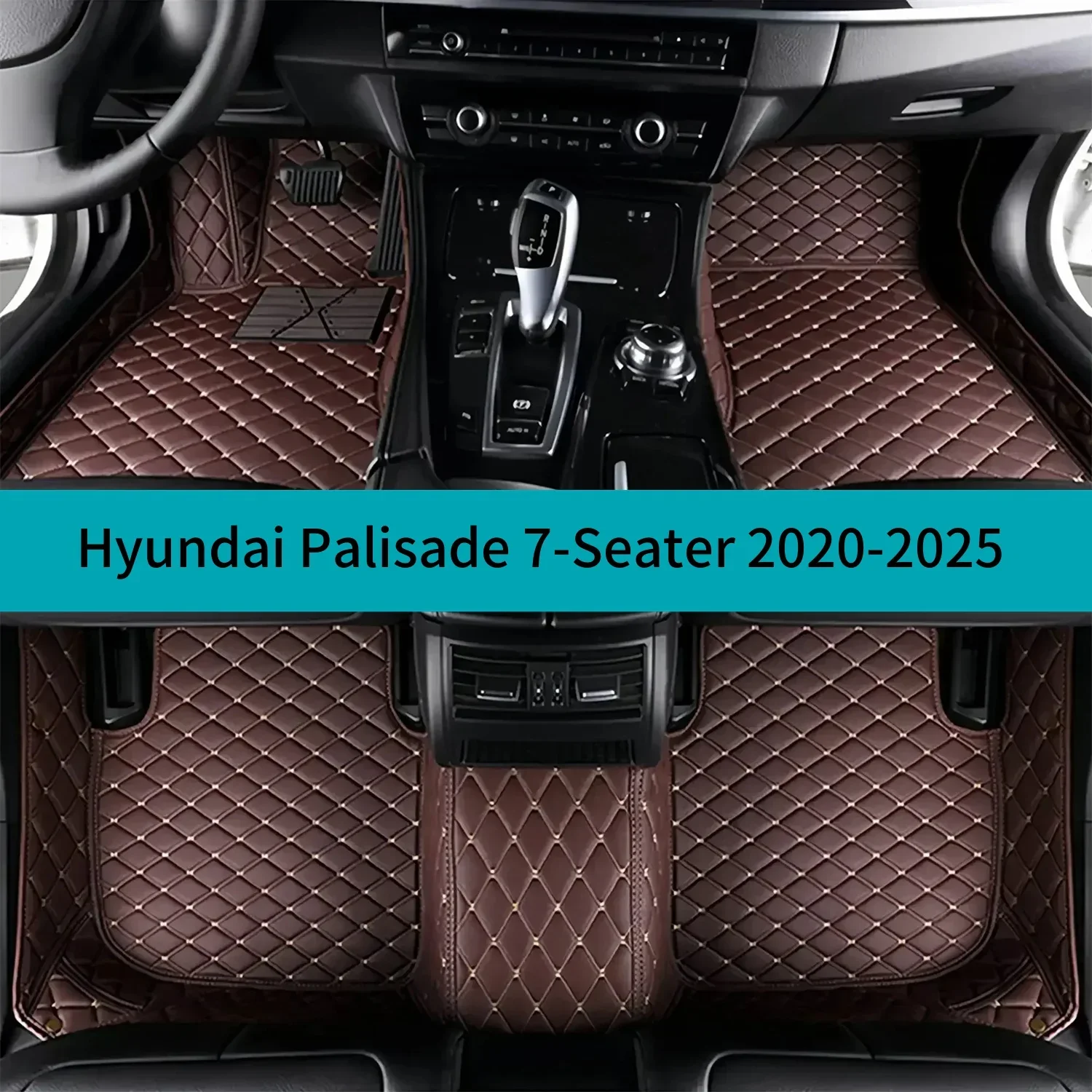 Полный комплект автомобильных ковриков для Hyundai Palisade, 7-местный 2020-2025, кожаные коврики для автомобилей, коврики, автомобильные аксессуары
Полный комплект автомобильных ковриков для Hyundai Palisade, 7-местный 2020-2025, кожаные коврики для автомобилей, коврики, автомобильные аксессуары