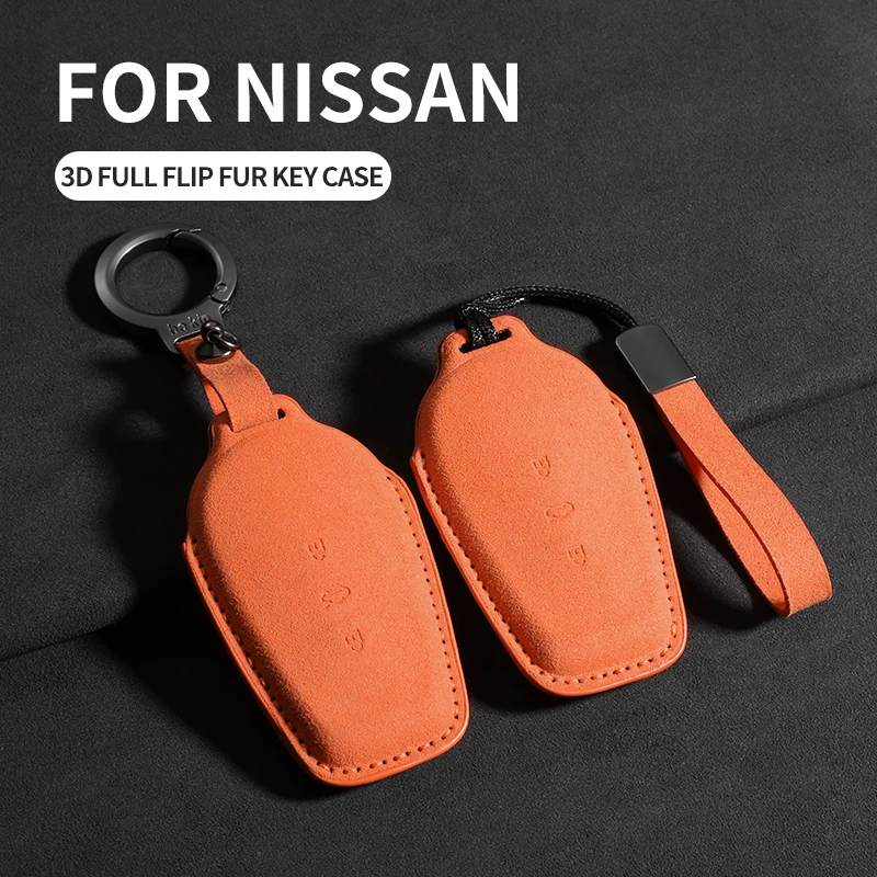 Suede Car Key Case Cover Shell For Nissan N7 Car Remote Key Car Shell Keychain Anti-Scratch Cover Garnish Protector Accessories
Suede Car Key Case Cover Shell For Nissan N7 Car Remote Key Car Shell Keychain Anti-Scratch Cover Garnish Protector Accessories