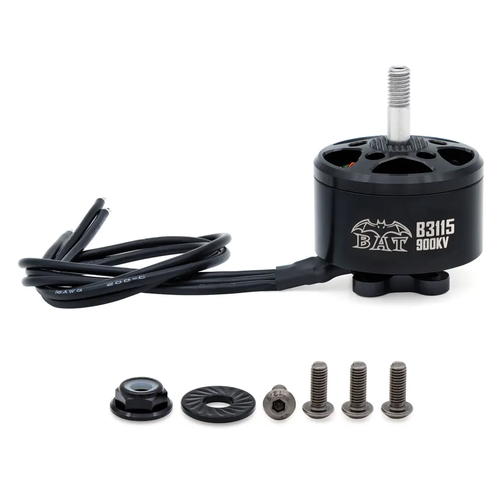 4 шт. Surpass Hobby Bat B3115 900KV 1050KV 5-8S бесщеточный двигатель для FPV Racing Long Range X Class Drone
4 шт. Surpass Hobby Bat B3115 900KV 1050KV 5-8S бесщеточный двигатель для FPV Racing Long Range X Class Drone