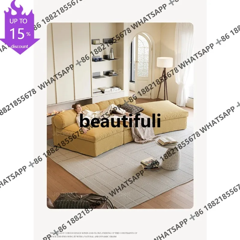 Cream wind fine woven cotton and linen 2025 new small apartment sofa removable and washable fabric sofa
Cream wind fine woven cotton and linen 2025 new small apartment sofa removable and washable fabric sofa