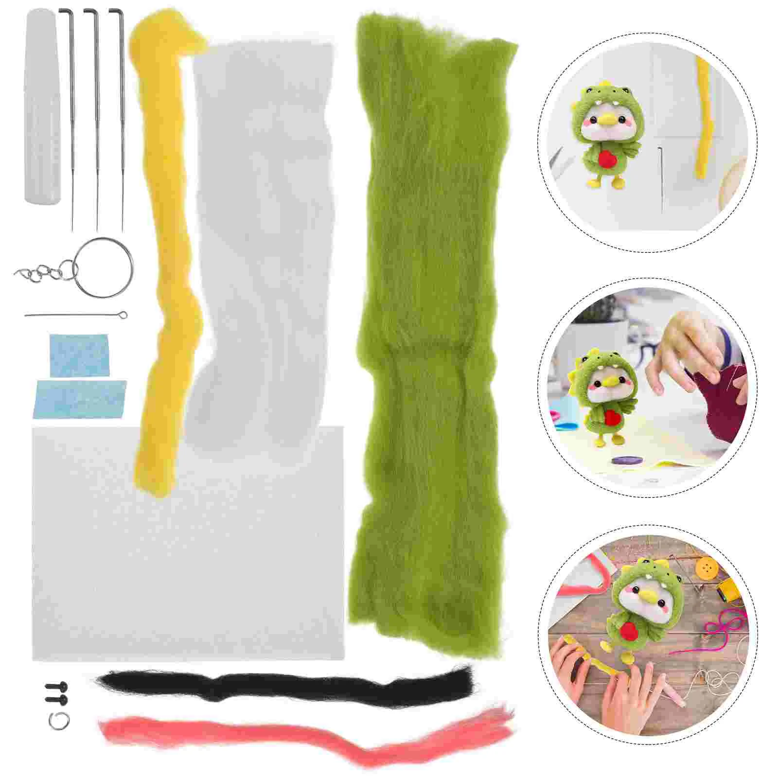 Stickers Wool Felt Duck Gift Needle Felting Kits Material Package Wow Crafts Tools Supplies
Stickers Wool Felt Duck Gift Needle Felting Kits Material Package Wow Crafts Tools Supplies