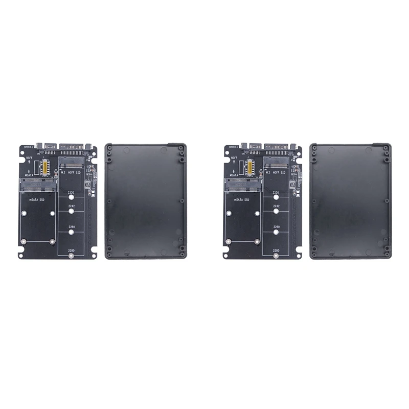 2 адаптера M.2 NGFF MSATA SSD к SATA 3.0 Карта-конвертер 2 в 1 Карта адаптера M.2 SSD Корпус внешнего жесткого диска-AC47
2 адаптера M.2 NGFF MSATA SSD к SATA 3.0 Карта-конвертер 2 в 1 Карта адаптера M.2 SSD Корпус внешнего жесткого диска-AC47