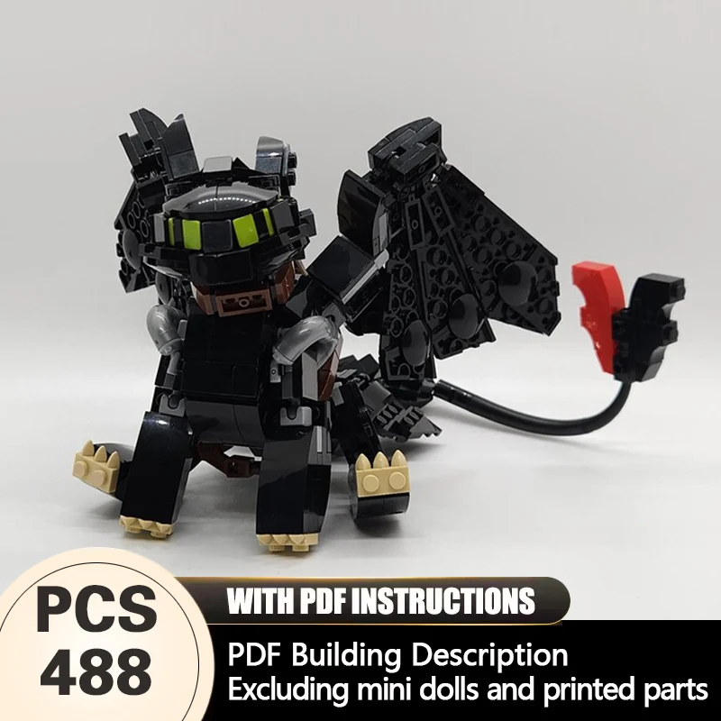 Creators Animal Series Model MOC Building Bricks Toothless Animal Modular Technology Gifts Holiday Assemble Children Toys Suit
Creators Animal Series Model MOC Building Bricks Toothless Animal Modular Technology Gifts Holiday Assemble Children Toys Suit