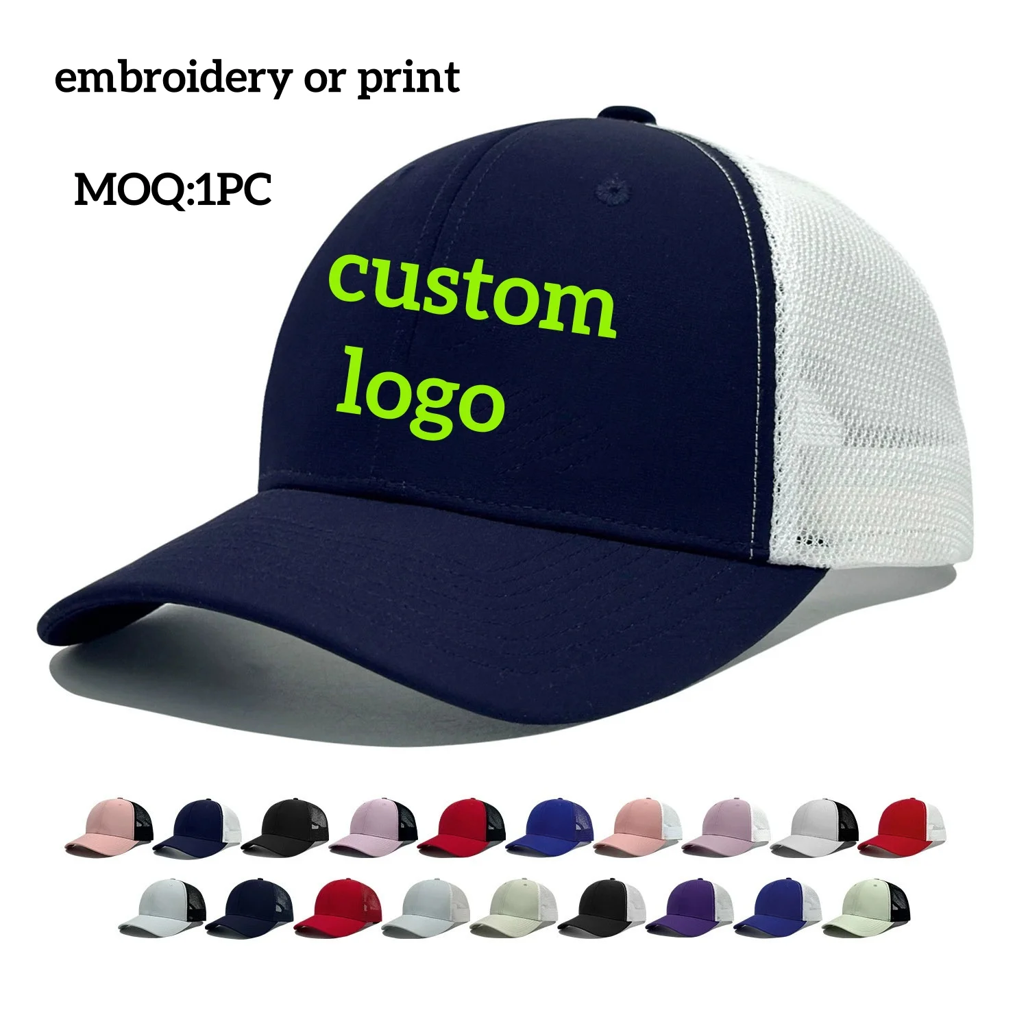 Custom Logo Baseball Cap Summer Quick Dry Outdoor Snapback Sun Hat Women Men Diy Mesh Breathable Sport Truck Dad Caps Gorras
Custom Logo Baseball Cap Summer Quick Dry Outdoor Snapback Sun Hat Women Men Diy Mesh Breathable Sport Truck Dad Caps Gorras
