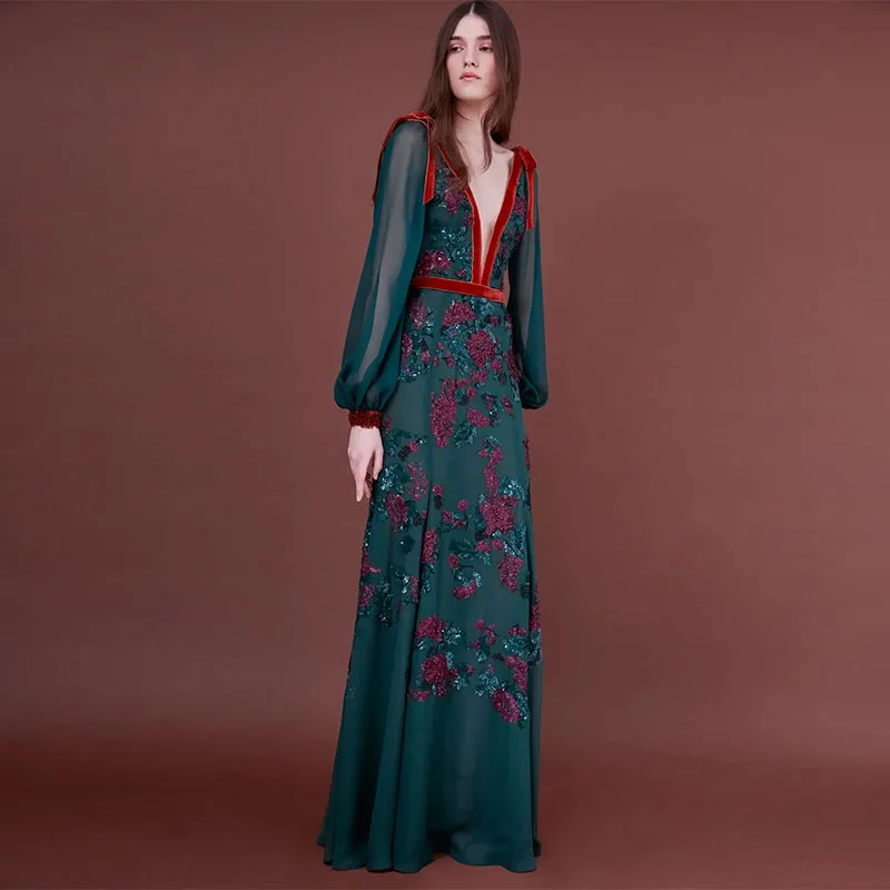L231 New Arrival Elie Saab Puff Long Sleeves green Chiffon Beaded vestidos de fiesta فساتين سهره evening dresses
L231 New Arrival Elie Saab Puff Long Sleeves green Chiffon Beaded vestidos de fiesta فساتين سهره evening dresses