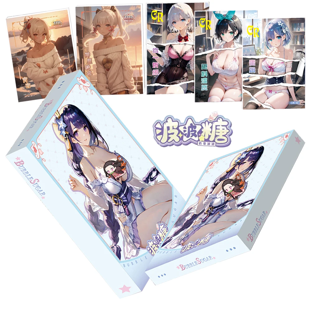 Bubble Sugar Collection Card For Kids Beautiful Lovely Girl Nilou Mejiro McQueen Goddess Story Limited Game Card Christmas Gifts
Bubble Sugar Collection Card For Kids Beautiful Lovely Girl Nilou Mejiro McQueen Goddess Story Limited Game Card Christmas Gifts