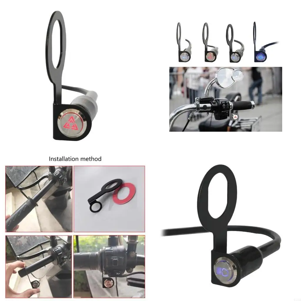 Universal Waterproof Motorcycle Handlebar Switch Button Adjustable Mounting For Lights Horn And Starter Control Easy Use
Universal Waterproof Motorcycle Handlebar Switch Button Adjustable Mounting For Lights Horn And Starter Control Easy Use