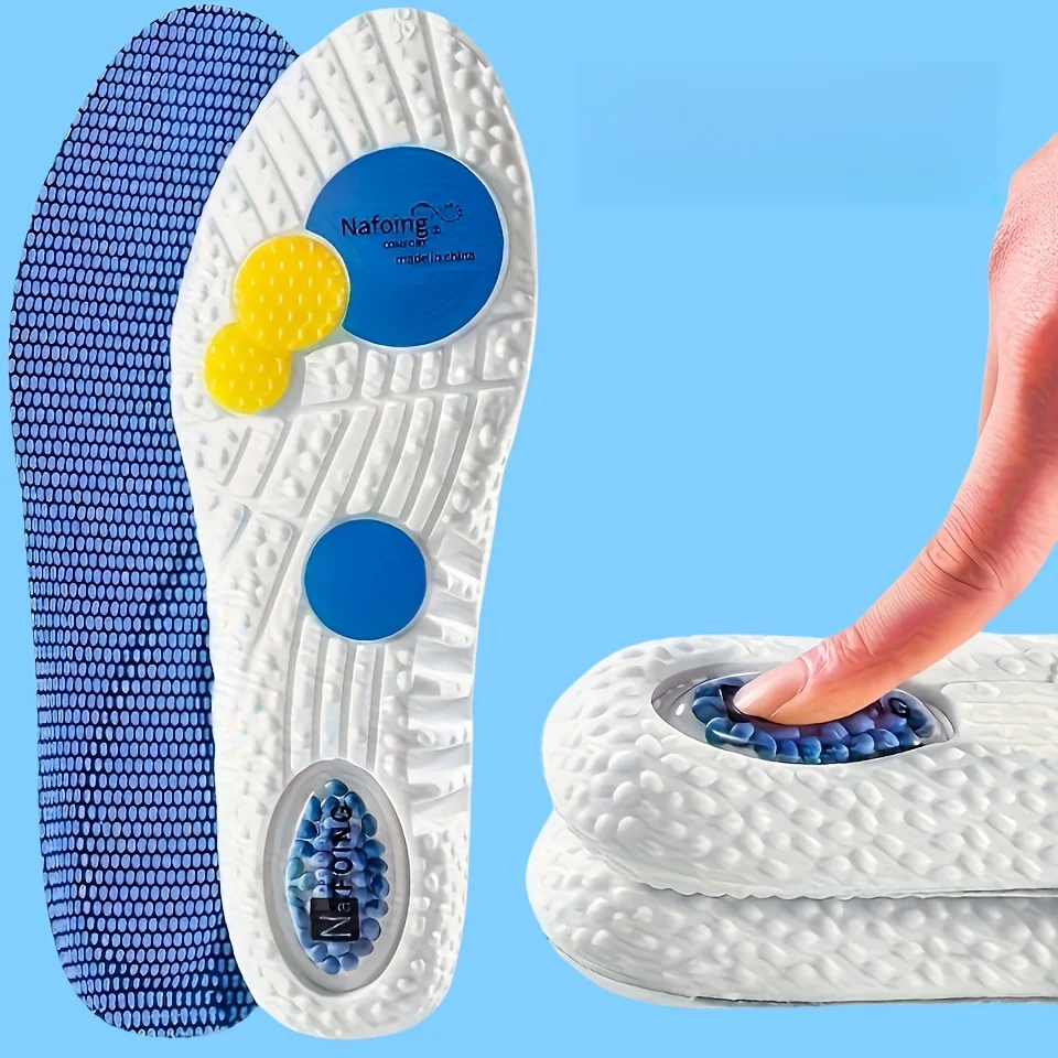 1 Pair New EVA Insoles for Shoes Sole Shock Absorption Deodorant Breathable Cushion Running Insoles for Feet Man Women
1 Pair New EVA Insoles for Shoes Sole Shock Absorption Deodorant Breathable Cushion Running Insoles for Feet Man Women