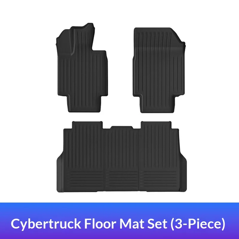 Applicable Tesla Cybertruck dedicated 3W floor mats TPE front and rear trunk mats car accessories
Applicable Tesla Cybertruck dedicated 3W floor mats TPE front and rear trunk mats car accessories