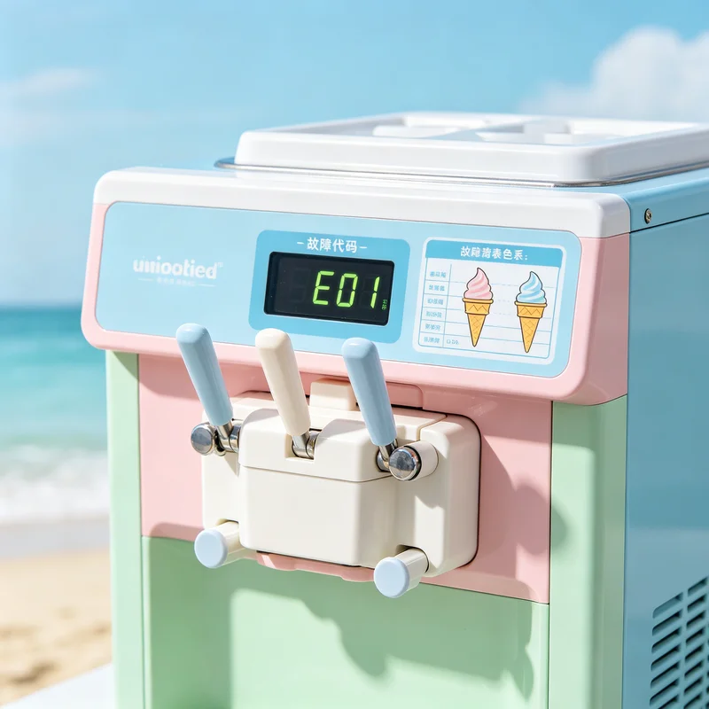 3 Flavors Soft Ice Cream Machine 1500W Commercial Frozen Dessert Maker Countertop for Ice Cream Shop
3 Flavors Soft Ice Cream Machine 1500W Commercial Frozen Dessert Maker Countertop for Ice Cream Shop