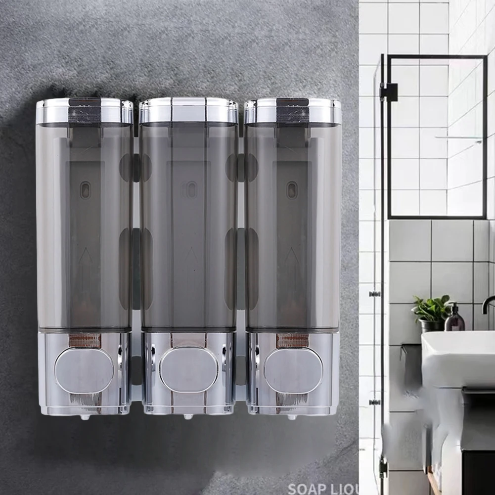 Bathroom Organization 3-in-1 Shower Dispenser Bathroom Wall Dispenser ABS Material Compact Design Easy Installation
Bathroom Organization 3-in-1 Shower Dispenser Bathroom Wall Dispenser ABS Material Compact Design Easy Installation