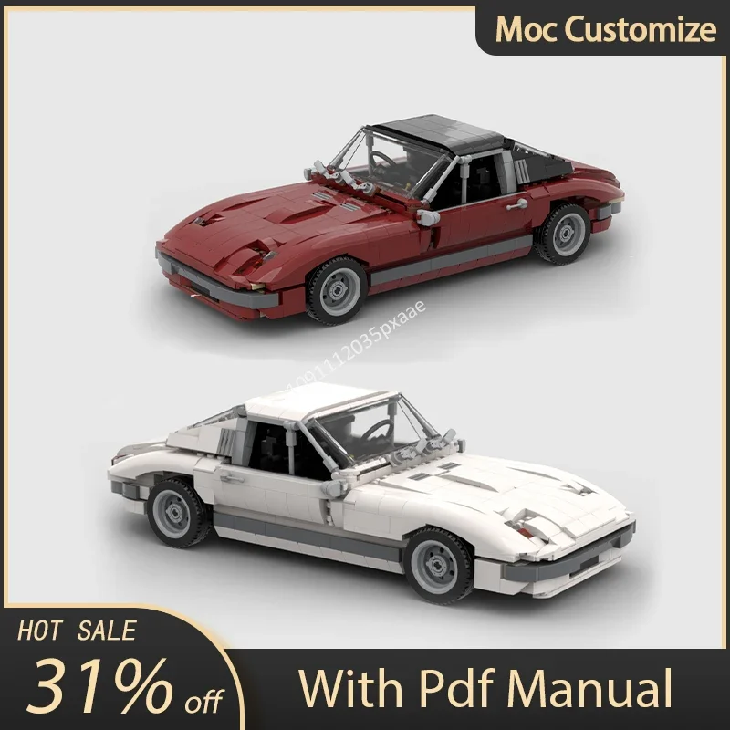 Moc 976 шт. технический лотосерный Elan спортивный автомобиль строительные блоки классическая модель автомобиля творческие кирпичи игрушки детские образовательные подарки
Moc 976 шт. технический лотосерный Elan спортивный автомобиль строительные блоки классическая модель автомобиля творческие кирпичи игрушки детские образовательные подарки