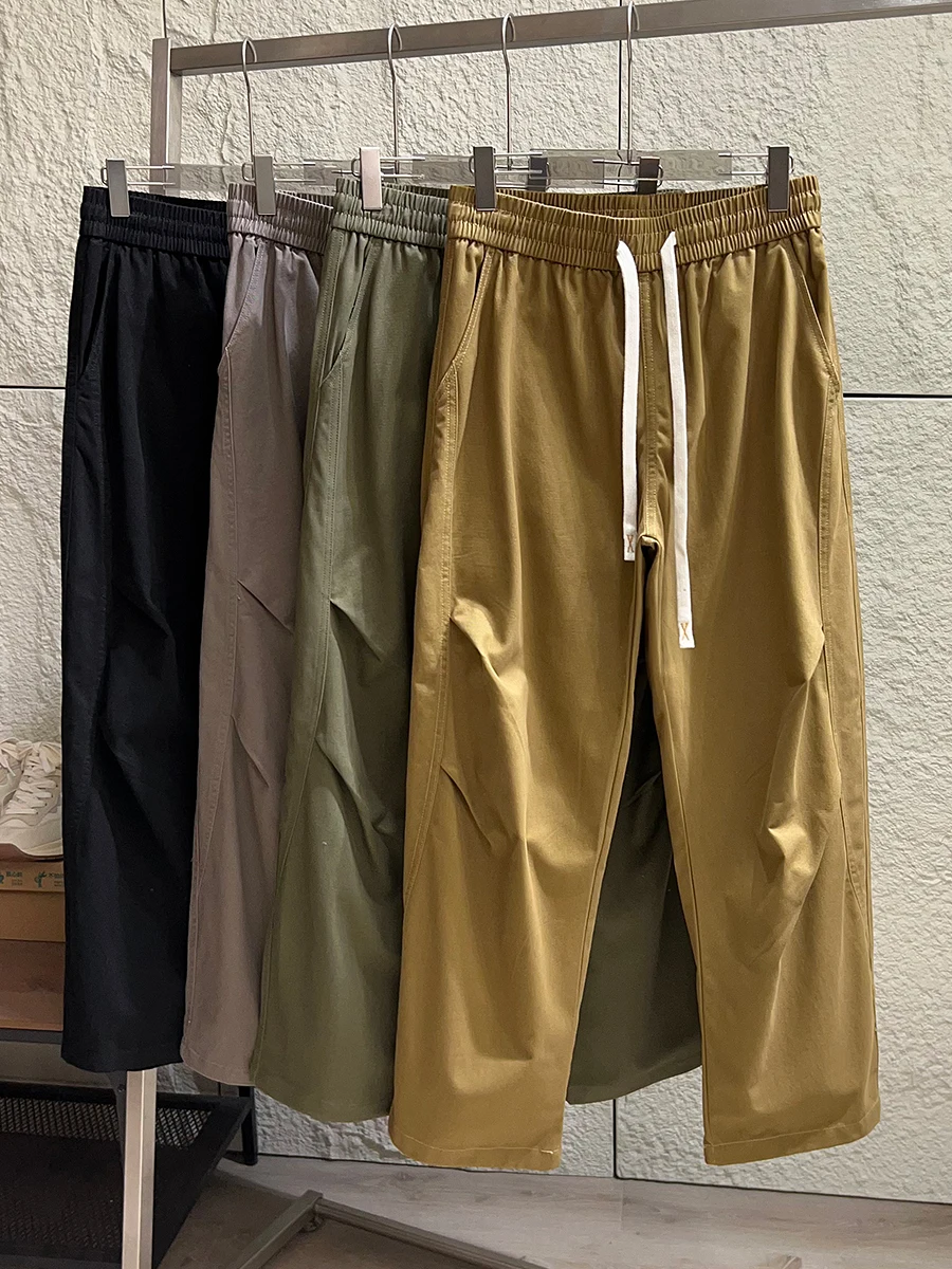 American Style Casual Pants Men's Loose Wide Leg Workwear Trousers Spring Fashionable Urban Breathable Comfortable Polyester
American Style Casual Pants Men's Loose Wide Leg Workwear Trousers Spring Fashionable Urban Breathable Comfortable Polyester