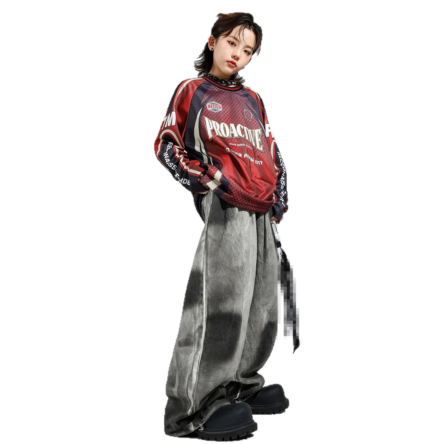 Boys K-pop Letters Sweatshirt Street Dance Gradient Pants Girls Hip Hop Sweatshirt Costume Kids Streetwear Child Clothes Sets
Boys K-pop Letters Sweatshirt Street Dance Gradient Pants Girls Hip Hop Sweatshirt Costume Kids Streetwear Child Clothes Sets