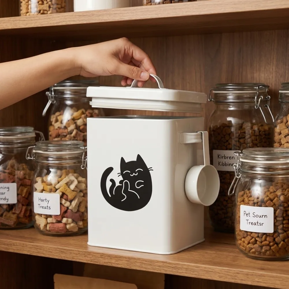 Durable Sealed Pet Food Container Large Metal Food Storage Bucket Moisture Proof Airtight Food Storage Box Kitchen
Durable Sealed Pet Food Container Large Metal Food Storage Bucket Moisture Proof Airtight Food Storage Box Kitchen