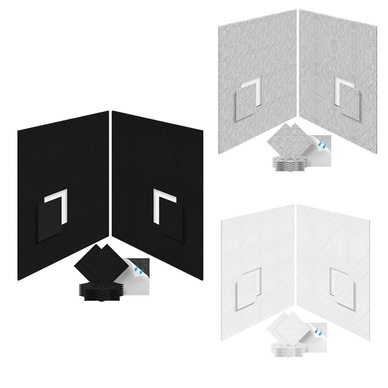 Top-12 Pack Soundproof Foam Panels 12X12x0.4 Inch, Self Adhesive Acoustic Foam Panels For Acoustic Treatment
Top-12 Pack Soundproof Foam Panels 12X12x0.4 Inch, Self Adhesive Acoustic Foam Panels For Acoustic Treatment