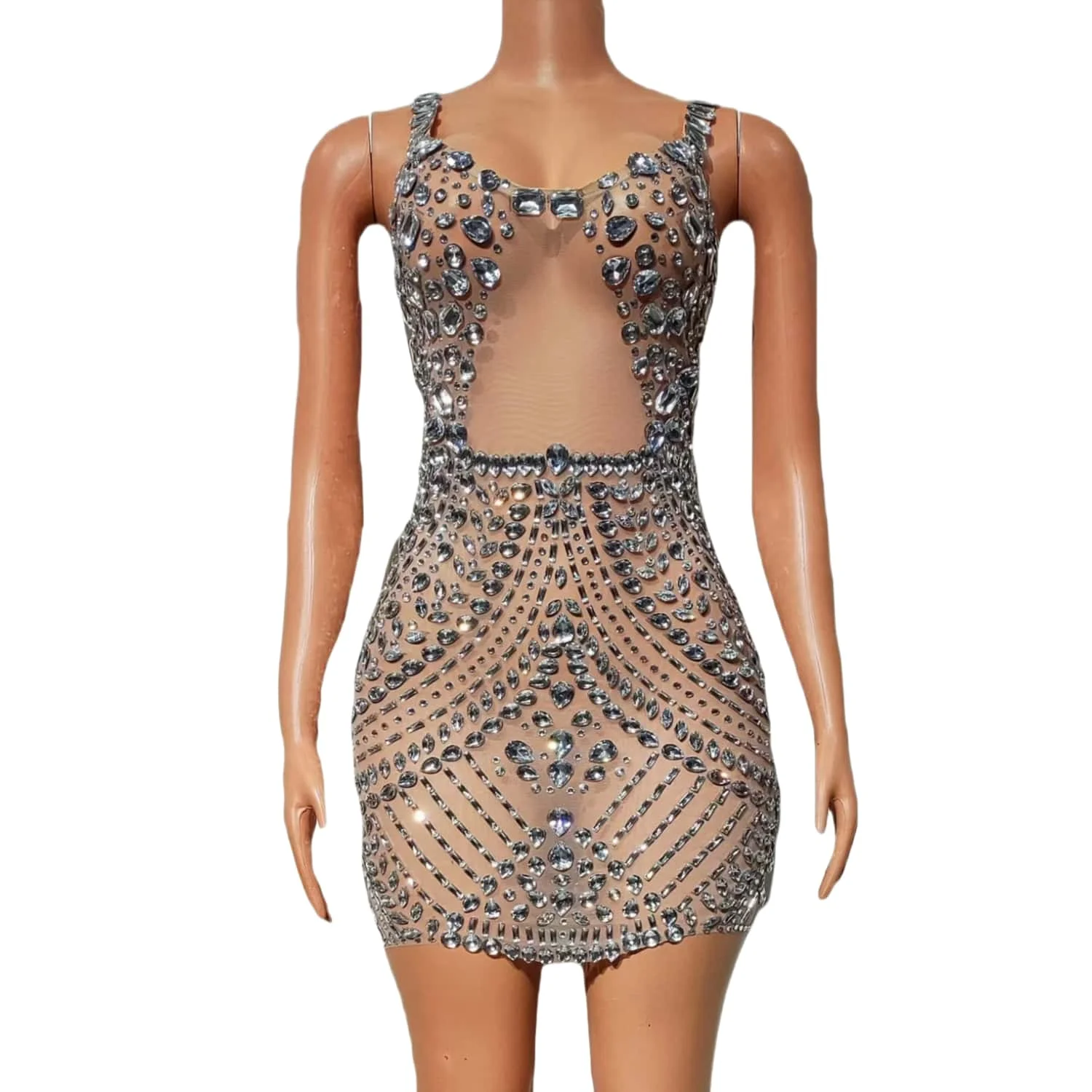 Sexy Flashing Rhinestones Crystal Luxury Prom Dress Women Birthday Party Evening Outfit Performance Photoshoot Costume Jimu
Sexy Flashing Rhinestones Crystal Luxury Prom Dress Women Birthday Party Evening Outfit Performance Photoshoot Costume Jimu