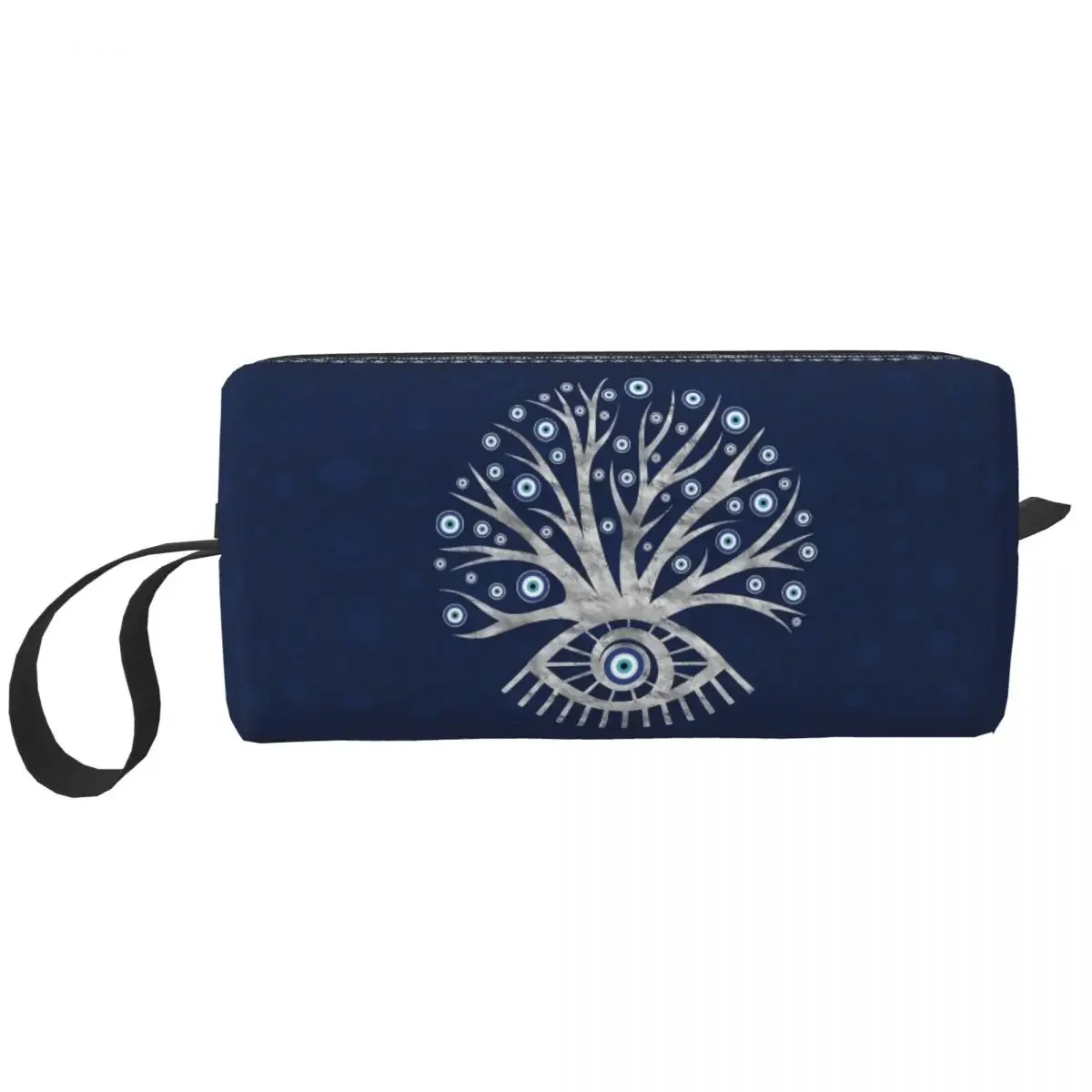 Greek Eye Tree Mati Mataki Matiasma Makeup Bag Travel Cosmetic Bag for Men Women Blue Toiletry Bags Storage Pouch Bag
Greek Eye Tree Mati Mataki Matiasma Makeup Bag Travel Cosmetic Bag for Men Women Blue Toiletry Bags Storage Pouch Bag
