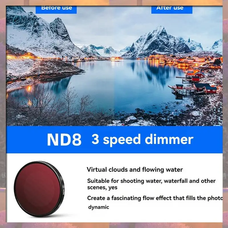 Top Sale For Insta360 GO 3S Lens Filter Action Camera Filter Set UV CPL ND8 ND16 ND32 ND64 For Insta360 GO 3S Accessory Kit
Top Sale For Insta360 GO 3S Lens Filter Action Camera Filter Set UV CPL ND8 ND16 ND32 ND64 For Insta360 GO 3S Accessory Kit