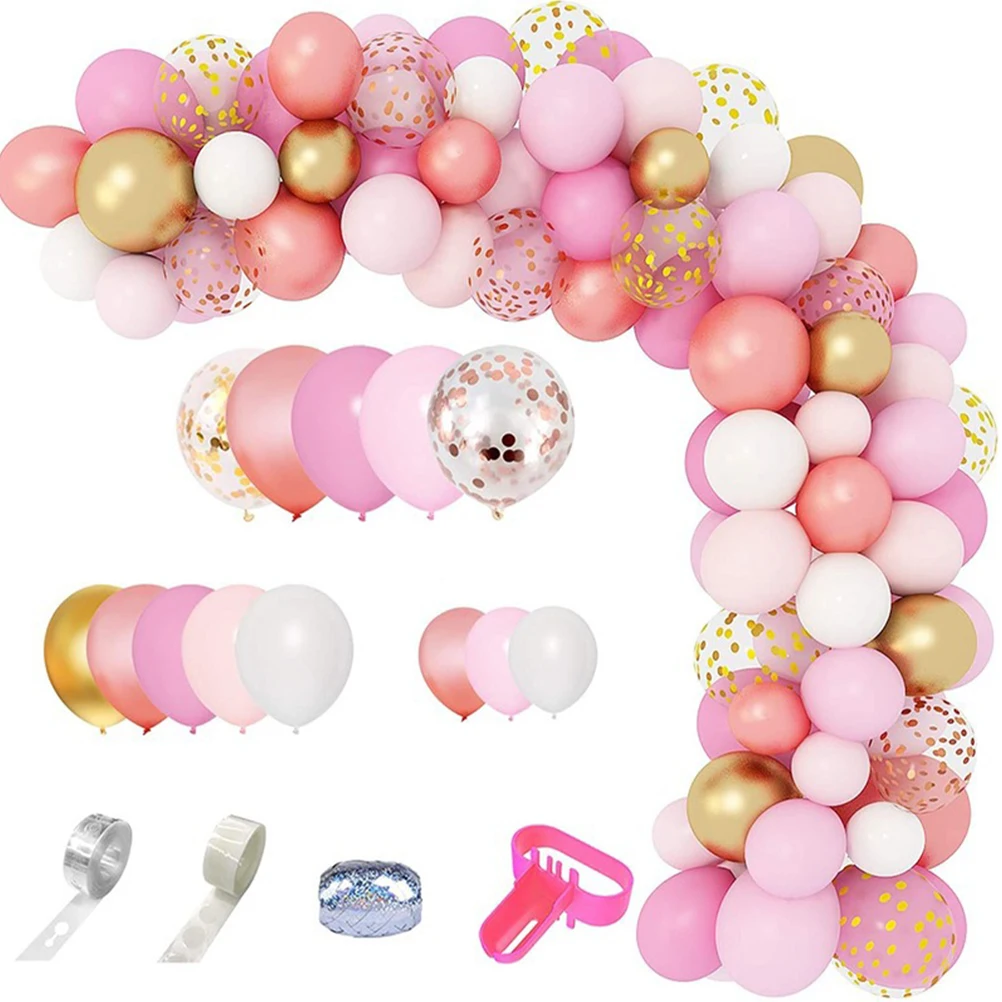 1 set Balloon Set Pink Latex Balloon For Decoration Latex Balloons Wedding Birthday Garland Kit Supplies
1 set Balloon Set Pink Latex Balloon For Decoration Latex Balloons Wedding Birthday Garland Kit Supplies