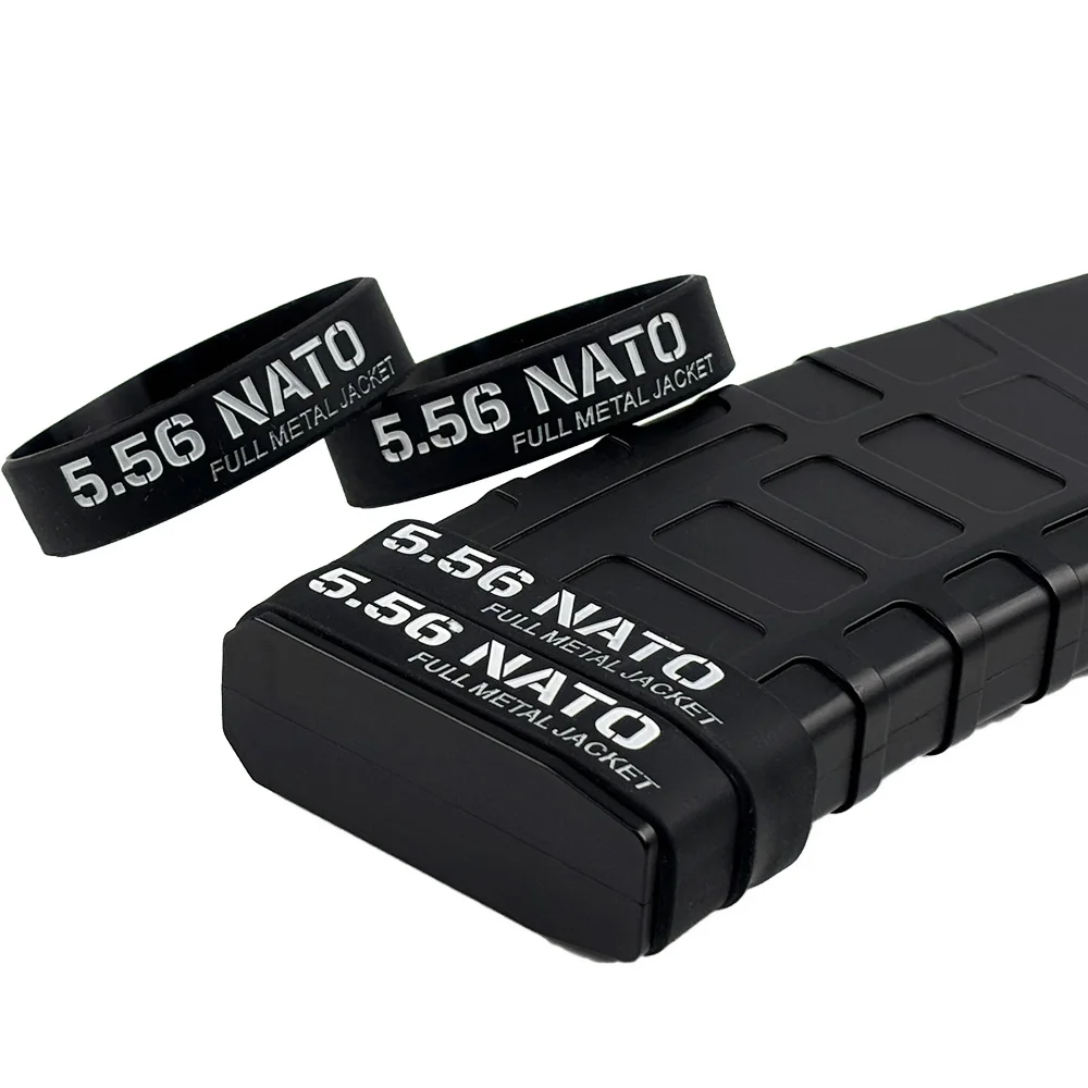 6Pcs 5.56 NATO Magazine ID Marking Band Tactical Silicone Rubber Rings for AR15 M4 Mag Identification Full Metal Jacket Gear
6Pcs 5.56 NATO Magazine ID Marking Band Tactical Silicone Rubber Rings for AR15 M4 Mag Identification Full Metal Jacket Gear