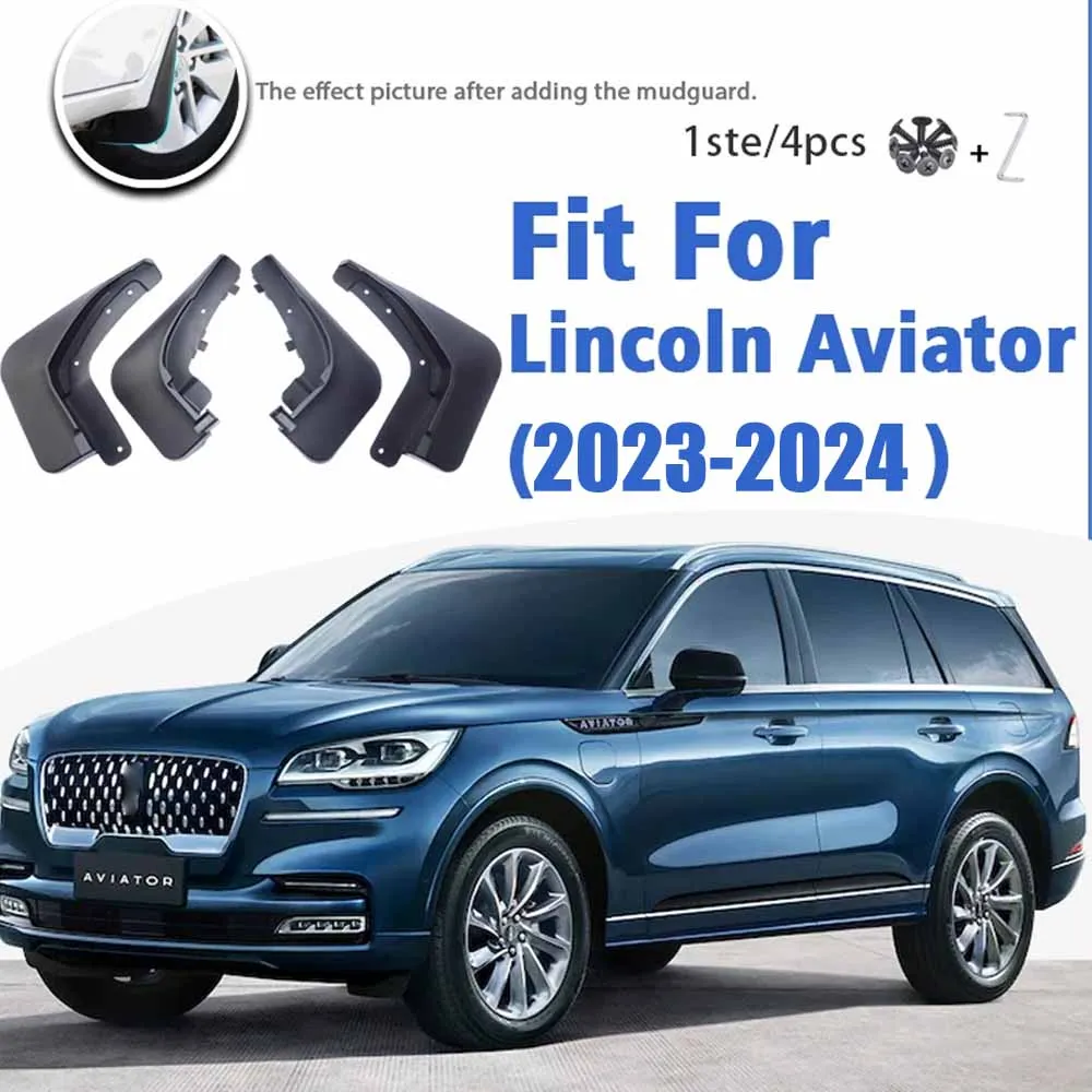 Mudguard For Lincoln Aviator 2023-2024 Front Rear 4pcs Mudflaps Mudguards Car Accessories Auto Styline Splash Guard Fender 2020
Mudguard For Lincoln Aviator 2023-2024 Front Rear 4pcs Mudflaps Mudguards Car Accessories Auto Styline Splash Guard Fender 2020